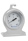 Lantelme Backofenthermometer 300°C Edelstahl mit Haken und...
