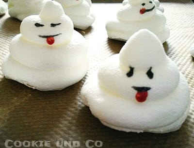 Baiser Geister für Halloween mit Überraschung