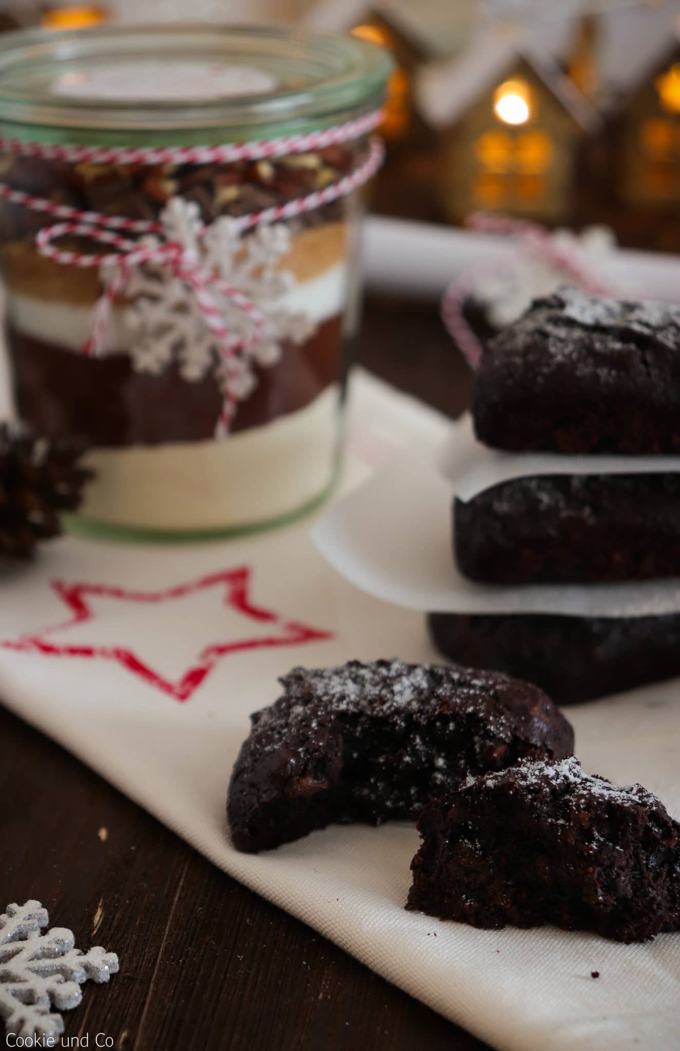 Backmischung für Brownies