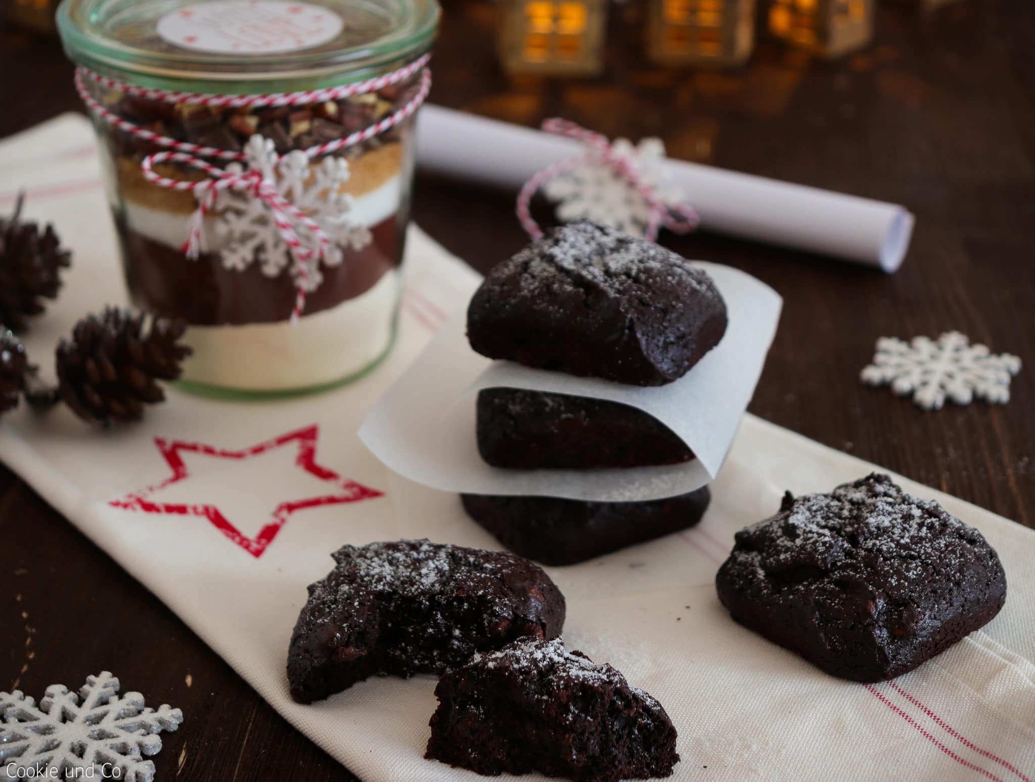 Backmischung für Brownies