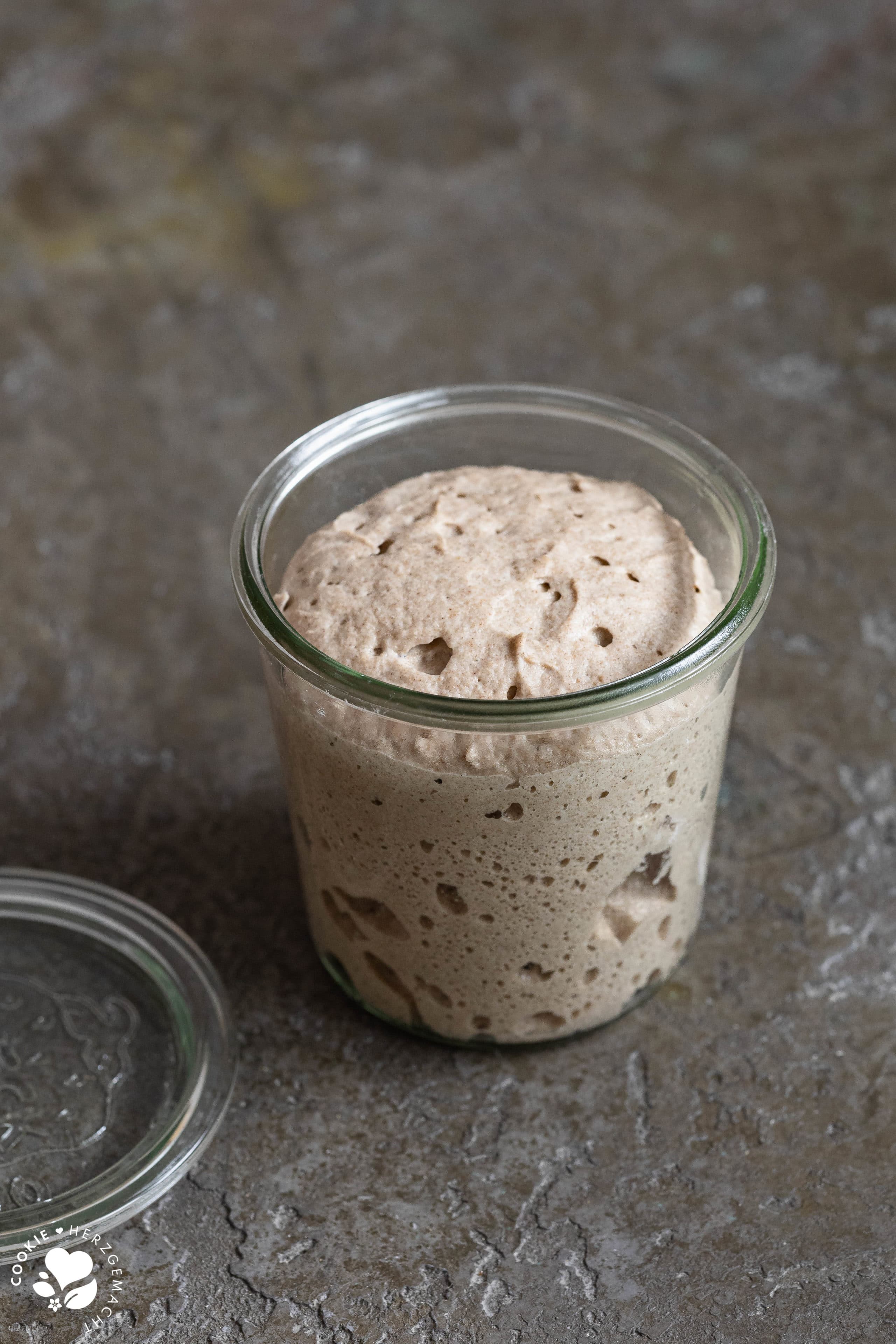 reifer Roggensauerteig