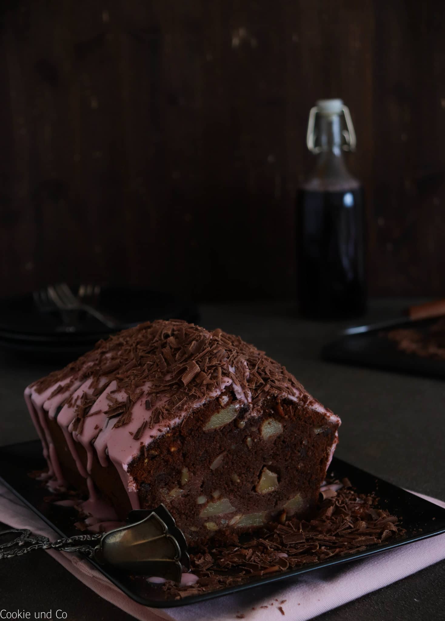 Schoko-Birnen-Kuchen