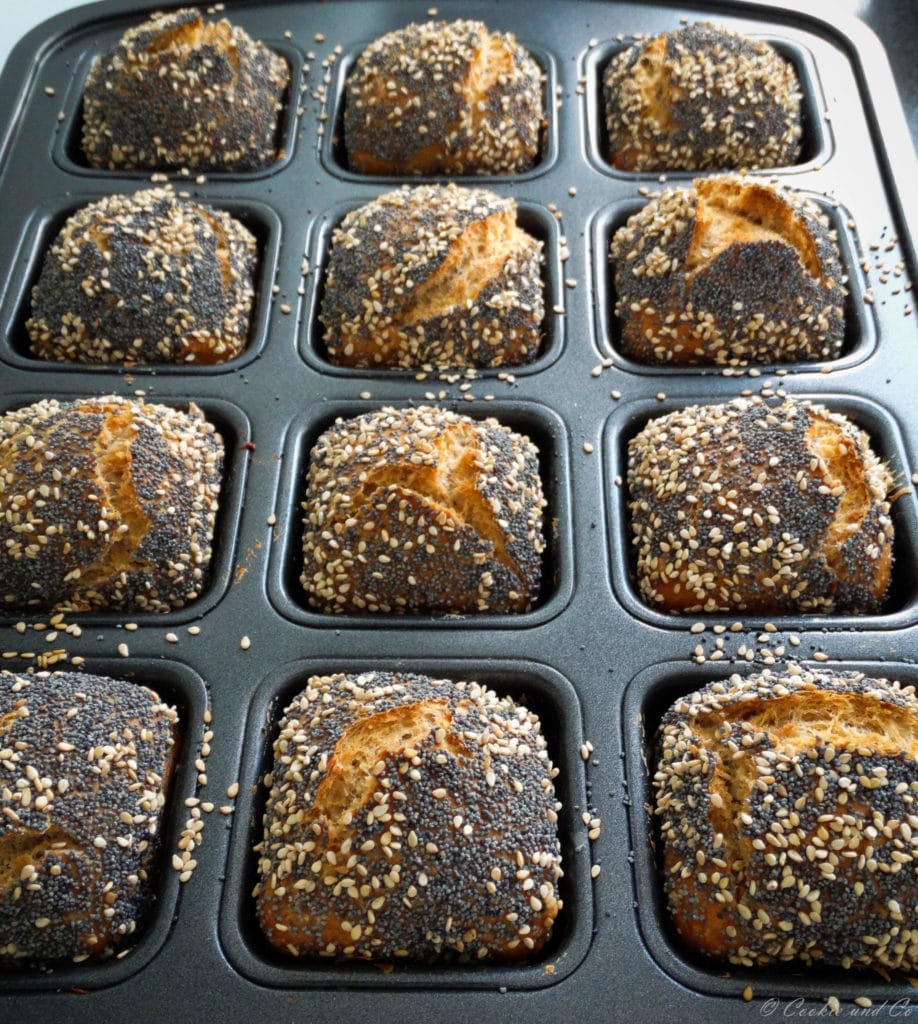 Weltmeisterbrötchen aus der Brownieform