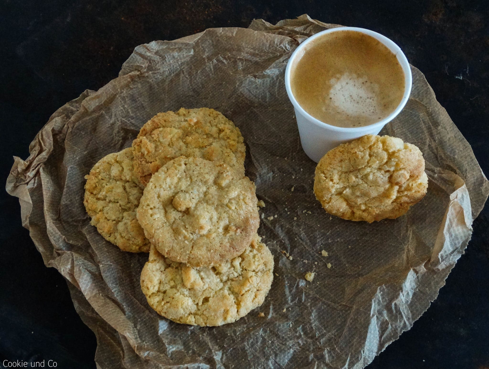 White Chocolate Macadamia Cookies