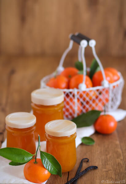 Mandarinen-Vanille-Konfitüre