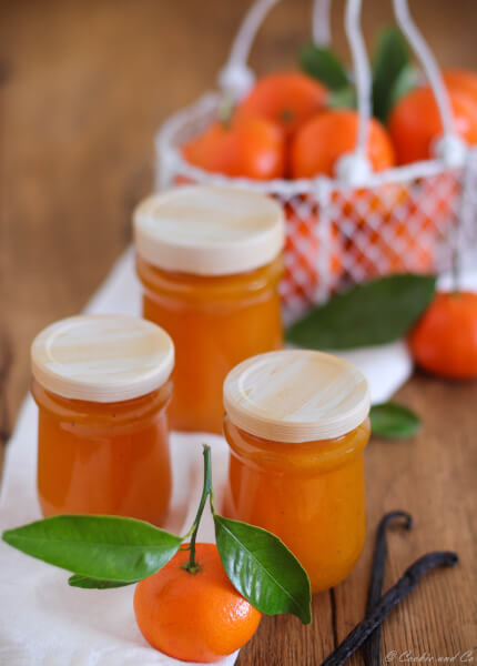 Mandarinen-Vanille-Konfitüre