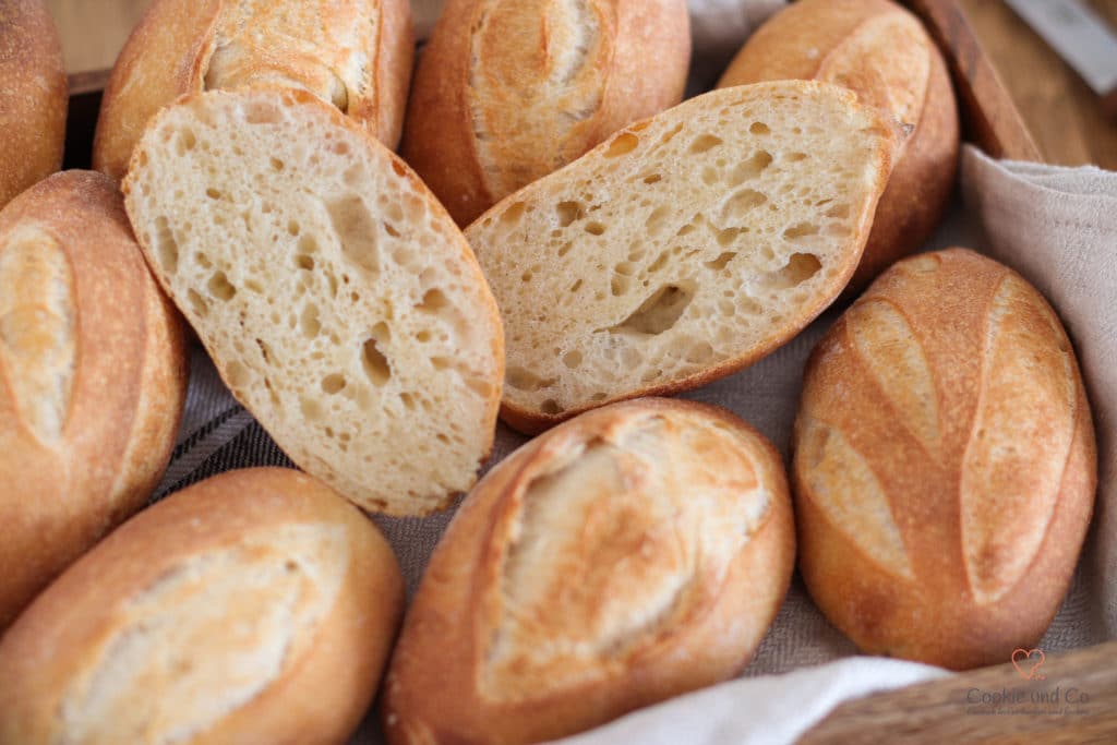 Brötchen mit Hefewasser