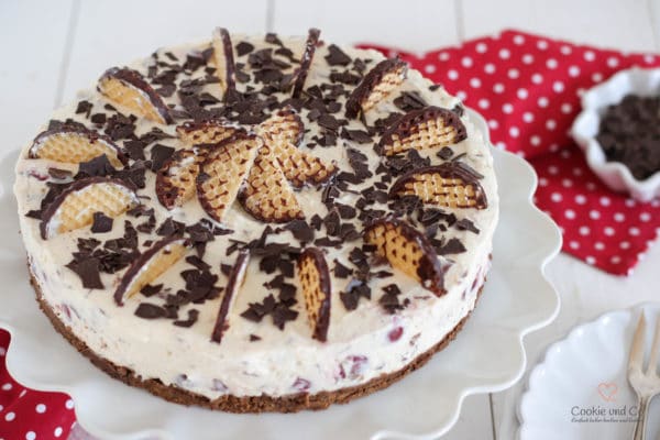 Kirsch-Schokokuss-Torte