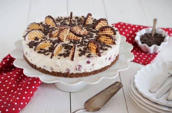 Kirsch-Schokokuss-Torte