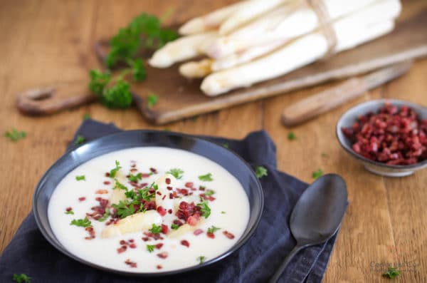 Spargel-Cremesuppe