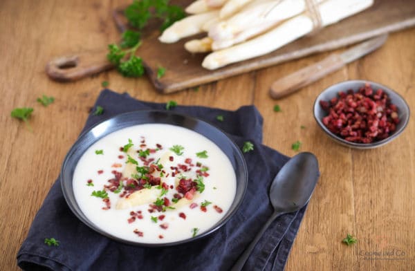 Spargel-Cremesuppe