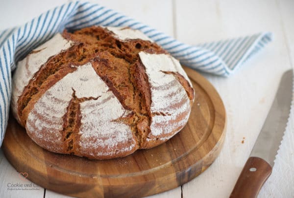 Rustikale Dinkelkruste