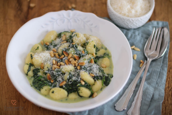 Spinat-Gorgonzola-Soße