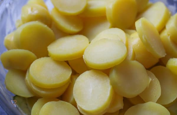 Kartoffelsalat mit Gurke