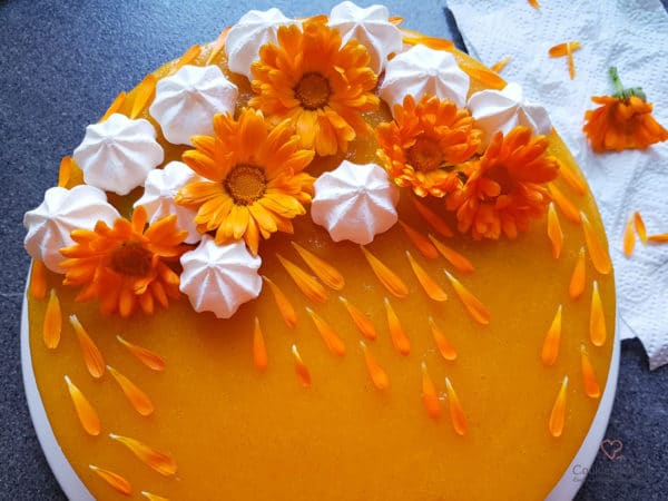 Pfirsich-Maracuja-Torte