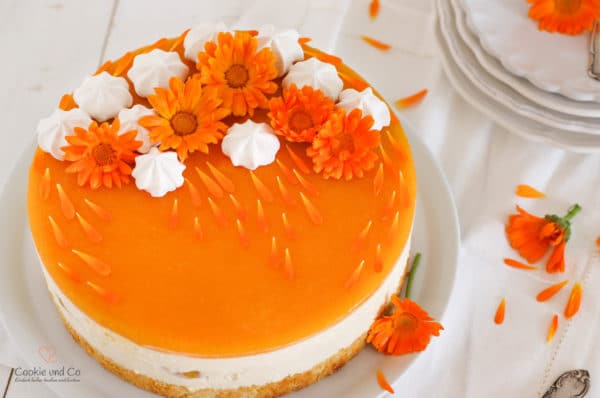 Pfirsich-Maracuja-Torte