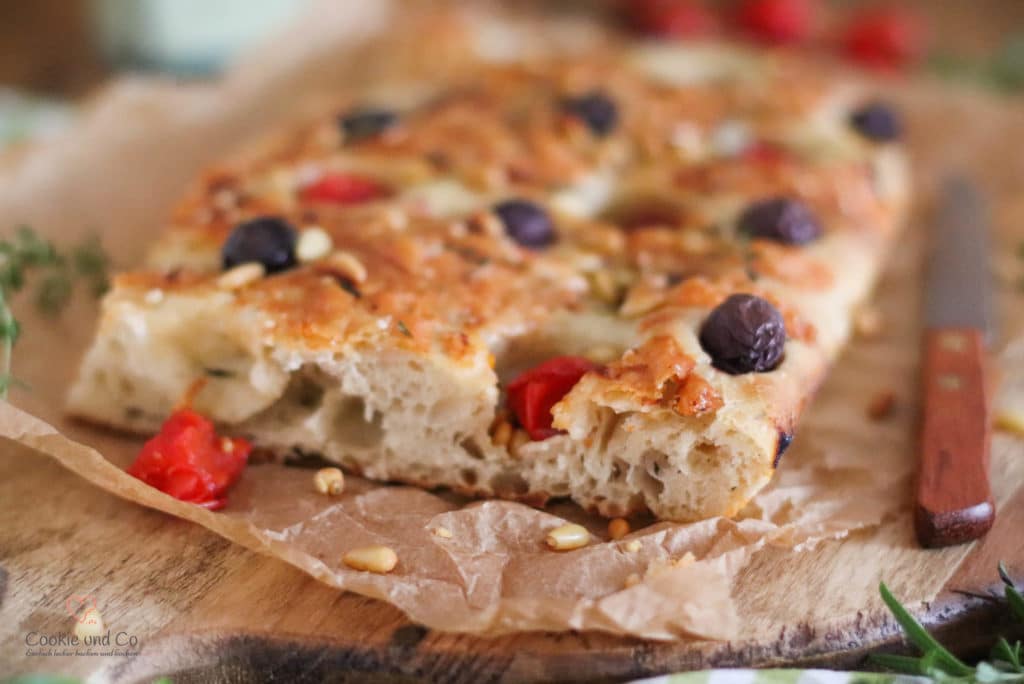 Focaccia mit Lievito Madre