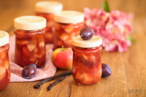 Zwetschgen-Apfel-Konfitüre