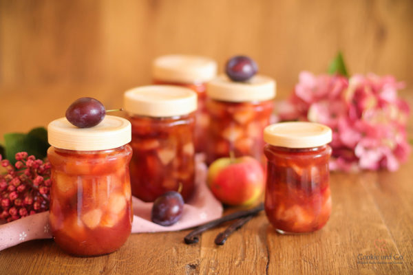 Zwetschgen-Apfel-Konfitüre