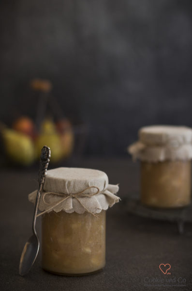 Birnen-Marzipan-Konfitüre