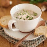 Champignon-Rahmsuppe