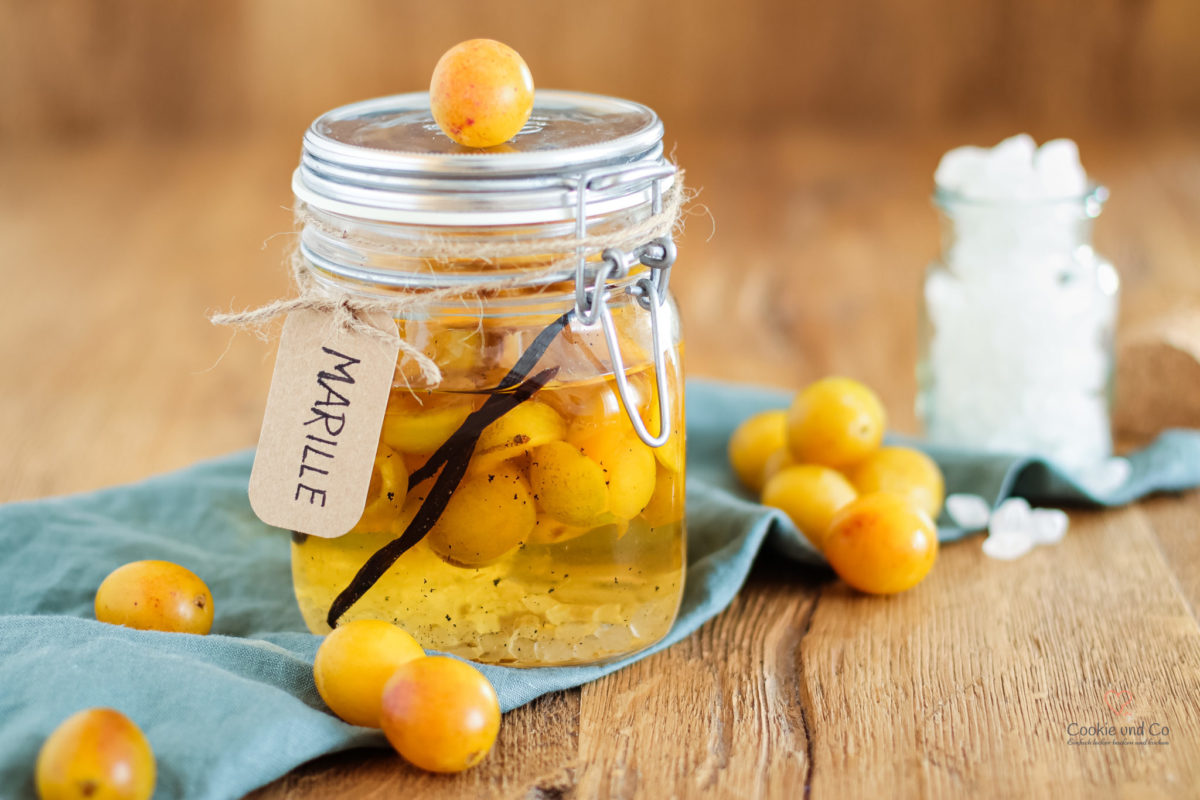 Mirabellenlikör mit Vanille