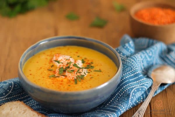 Exotische Linsensuppe