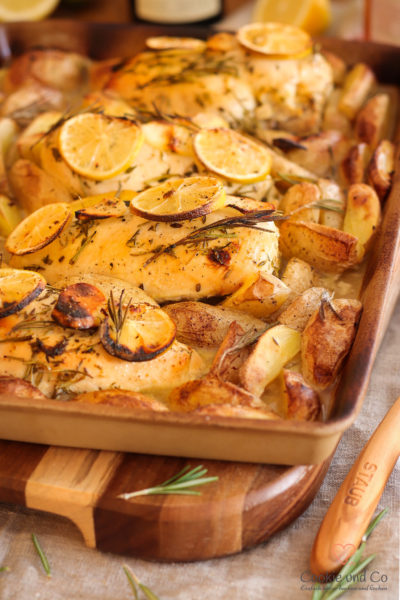 Zitronen-Huhn mit Honig