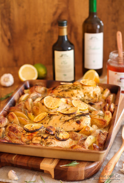 Zitronen-Huhn mit Honig