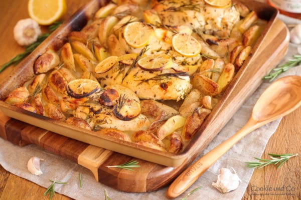 Zitronen-Huhn mit Honig