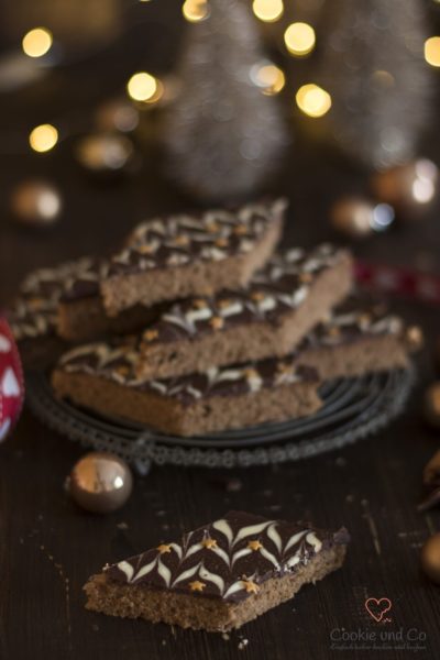 Honigkuchen - Lebkuchen vom Blech