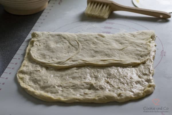 Teig für ein mediterranes No Knead Bread