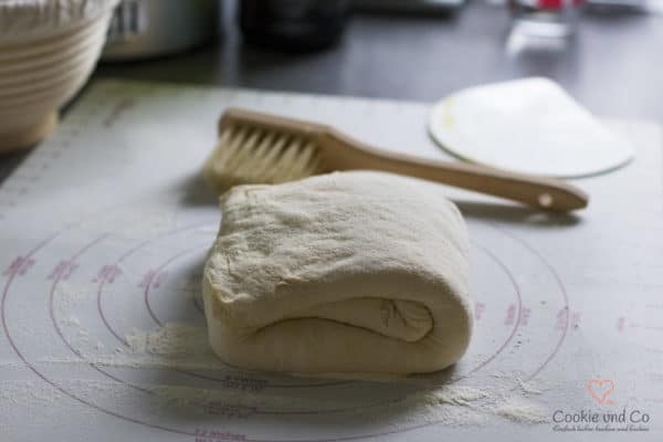 Teig für ein mediterranes No Knead Bread
