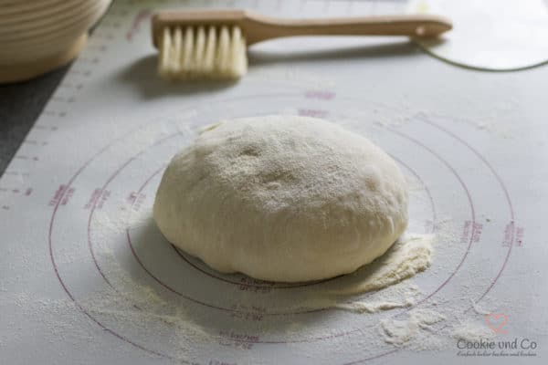 Teig für ein mediterranes No Knead Bread
