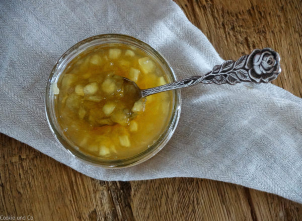 Beschwipste Apfelkonfitüre