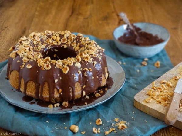 Haselnuss-Nougat-Kuchen