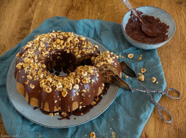 Haselnuss-Nougat-Kuchen