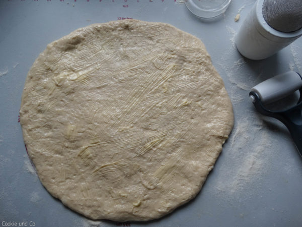 Teig für Mohnhörnchen