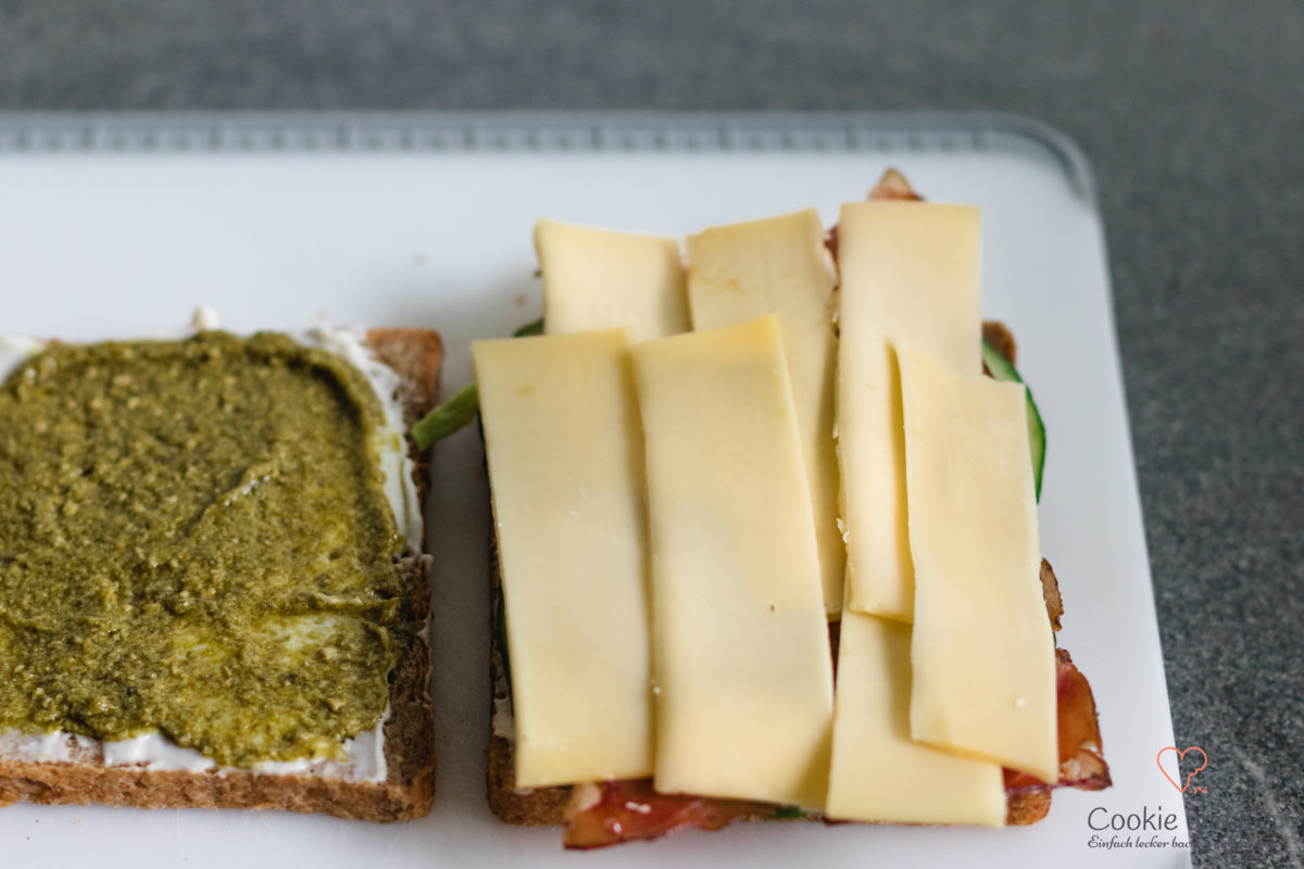 Avocado-Bacon Sandwich mit zweierlei Pesto GRAEF SlicedKitchen