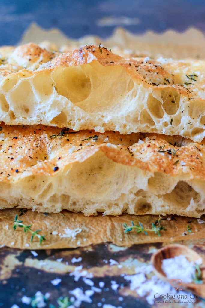 selbstgebackene Focaccia