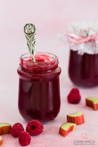 Rhabarber-Himbeer-Konfitüre