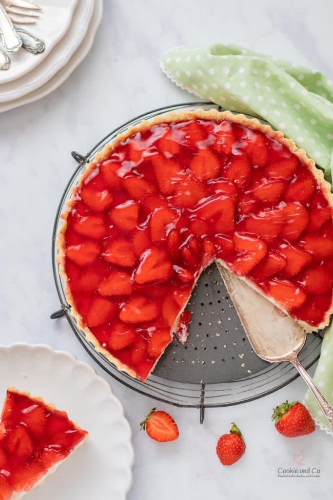 Erdbeer-Vanille-Tarte