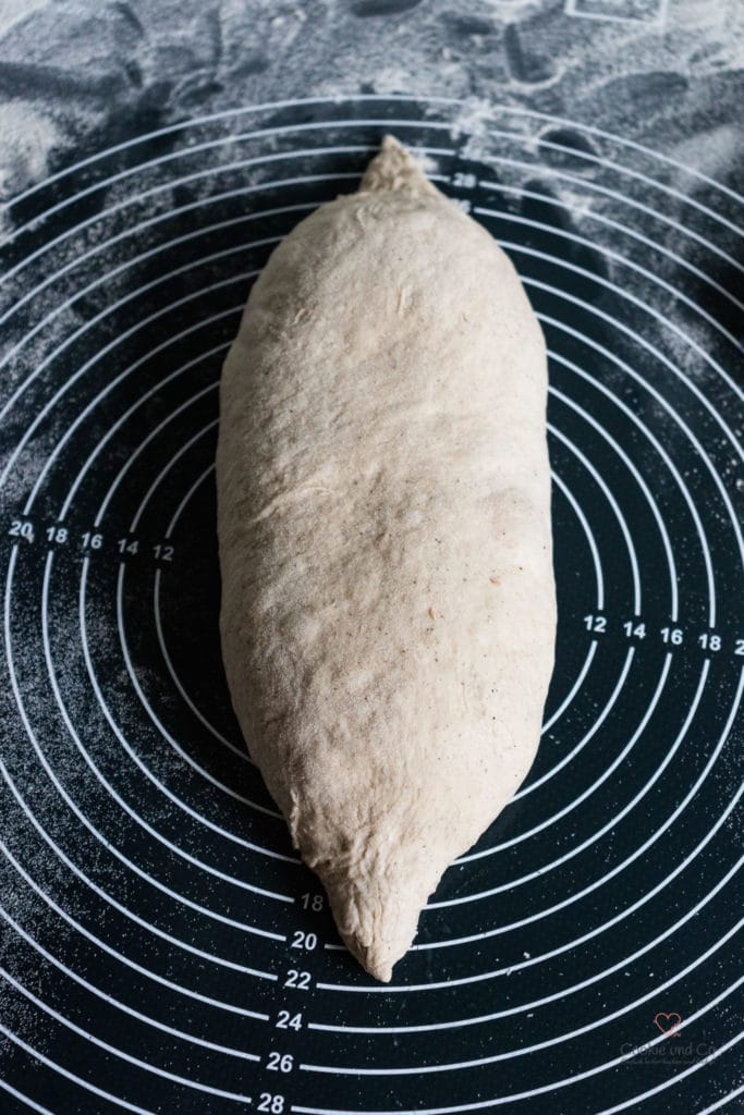 Batard Teigling nach dem Formen