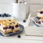 Blaubeer-Käsekuchen mit Streusel
