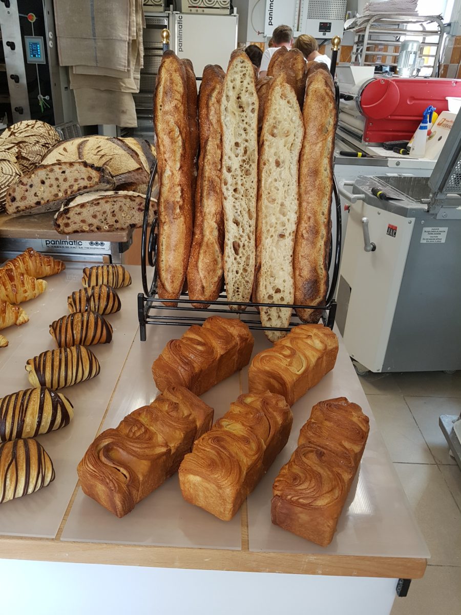 Traditionelle französisches Baguette