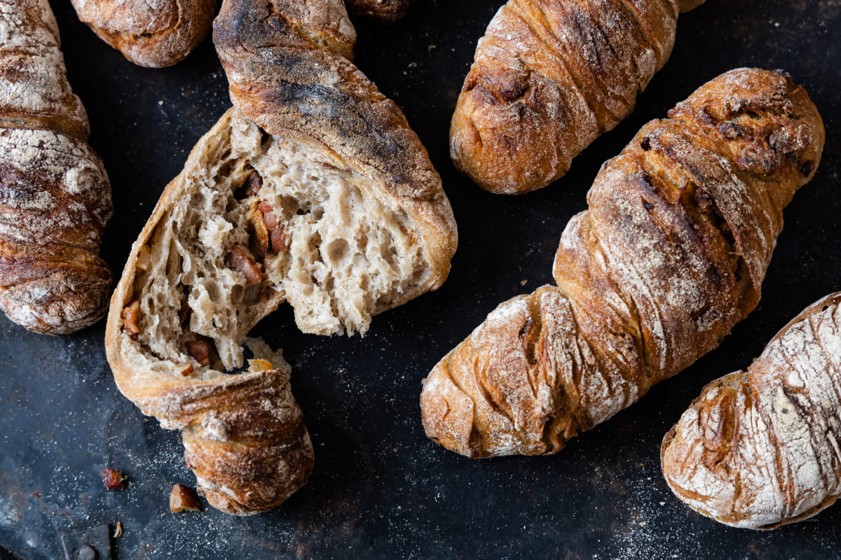 Rauchige Mandel Speck Wurzeln