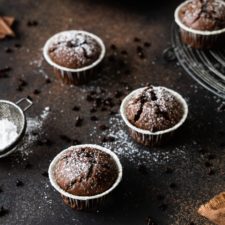 Schokomuffins (saftige Schokoladenmuffins)