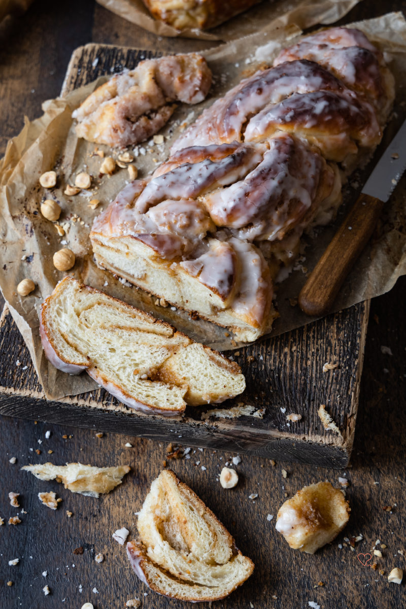 Nusszopf -  Nussstriezel