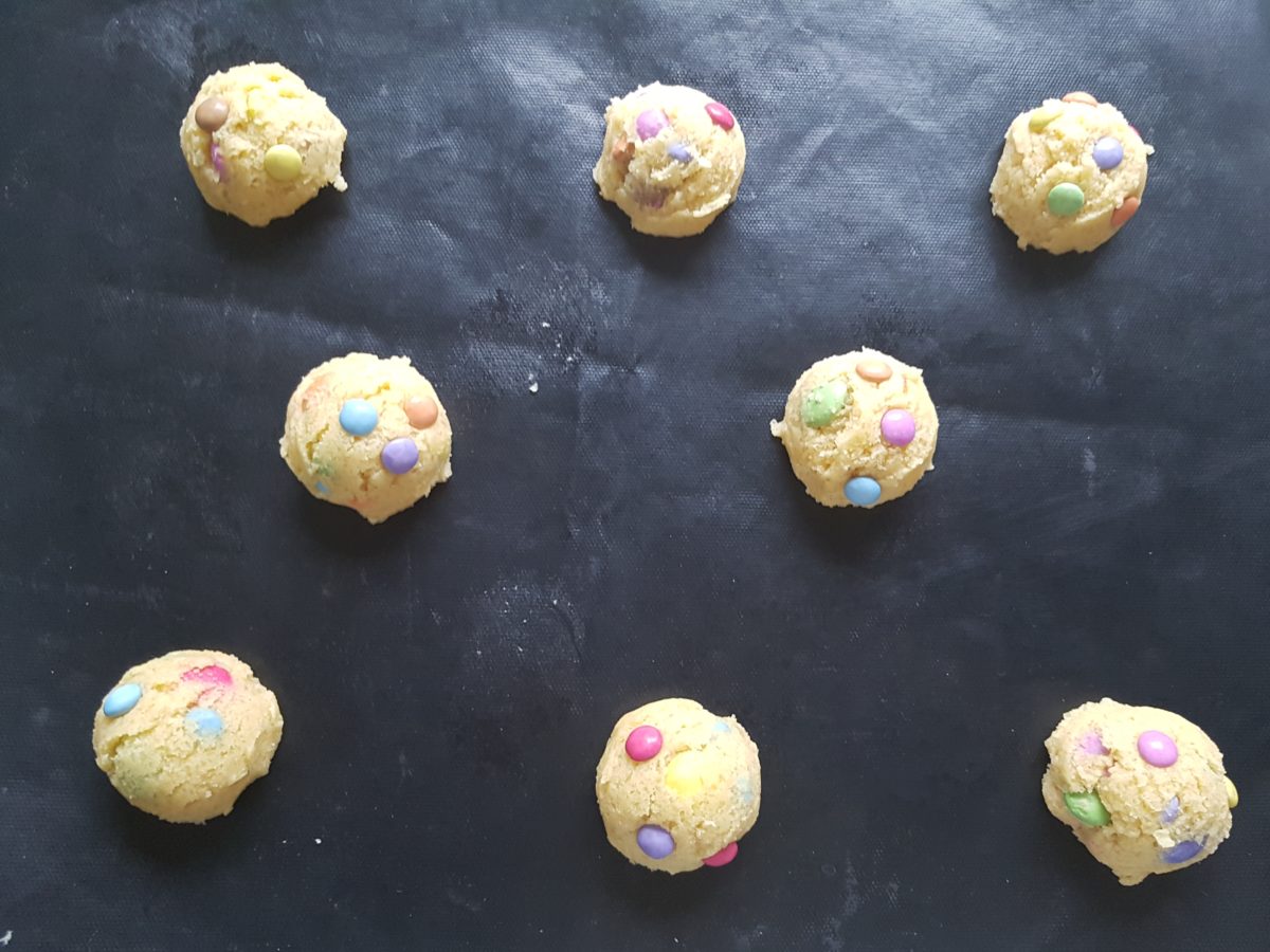 Smarties Cookies