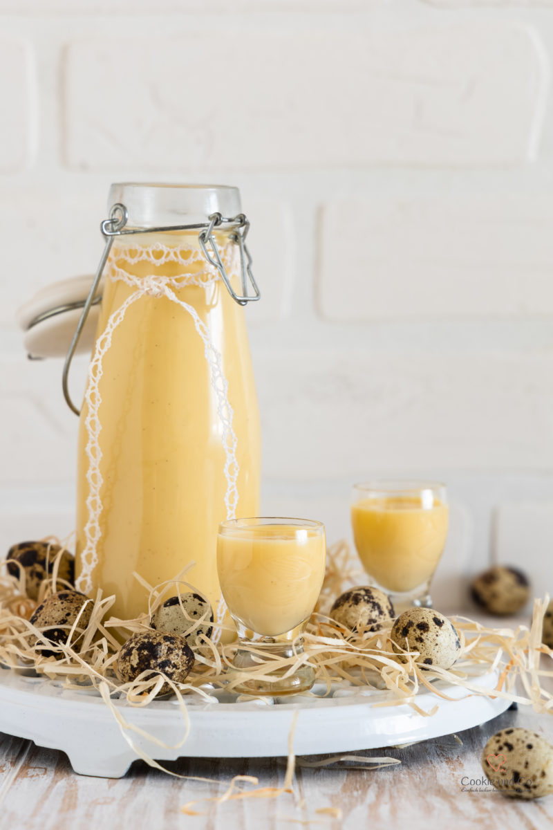 Eierlikör mit ganzen Eiern